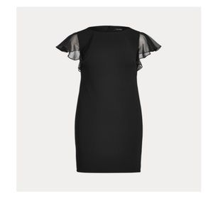 Ralph Lauren flutter sleeve dress. Never worn, with tags!